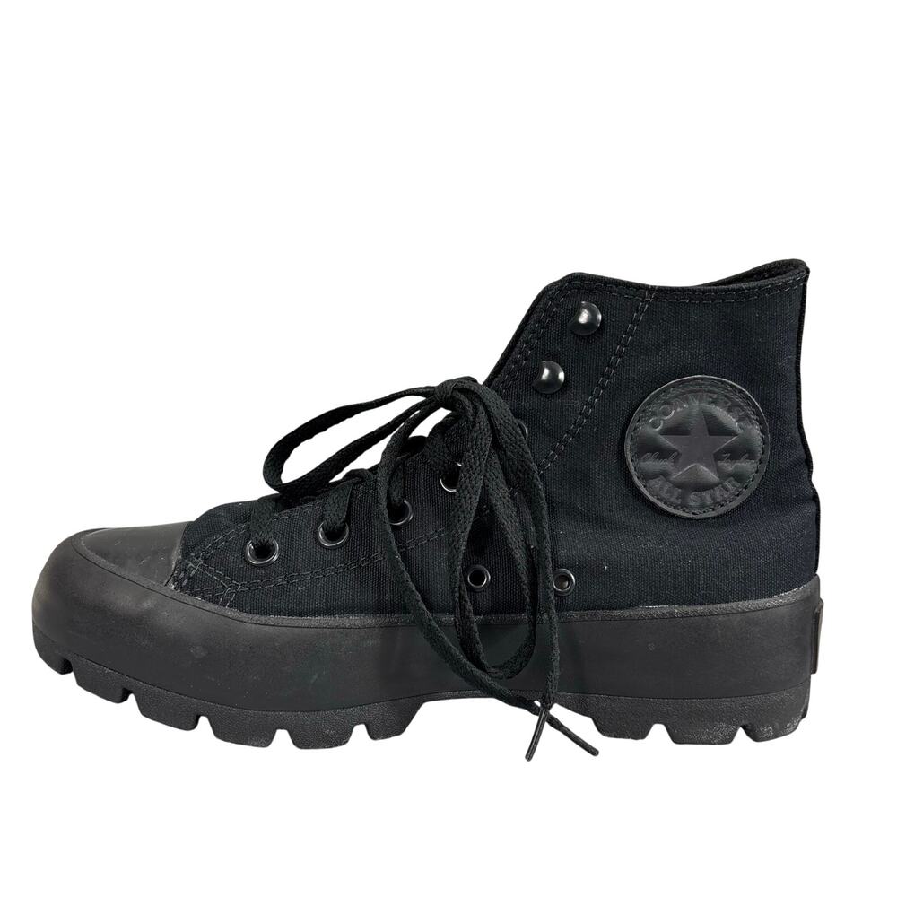 Converse Chuck Taylor Lugged Platform Boots Black High Top Women’s 8 569891C